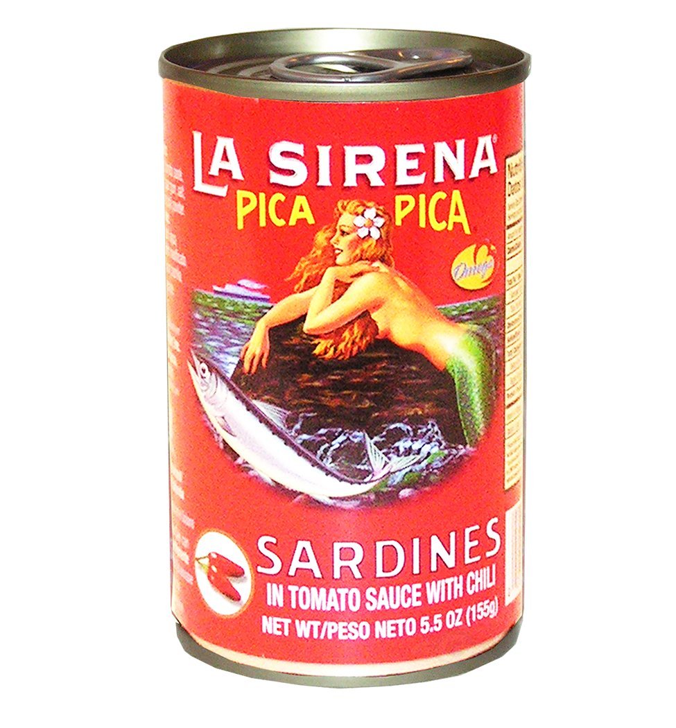 La Sirena Pica Pica Sardine 5.5 oz - Sardina (Pack of 15)