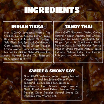 Ready to Cook Tempeh-All Thins Tempeh (Pack of 3)- 28g Clean Protein| High Fiber | More Protein & Fiber than Tofu & Cottage Cheese| Gut-Friendly | Gluten Free | Dairy Free | Vegan | Non GMO