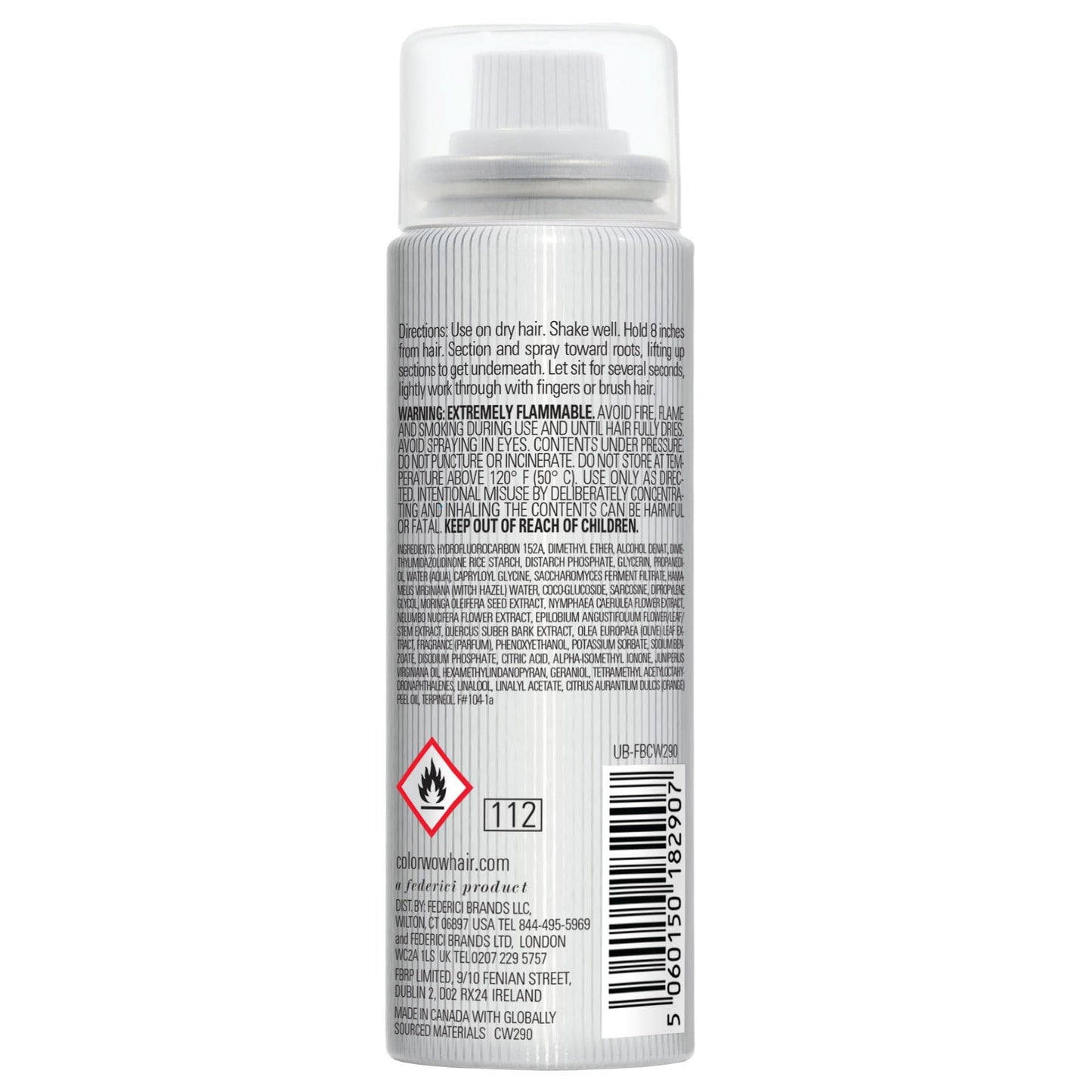 Color Wow Insta-WOW Advanced Dry Shampoo – Breaks down and removes oil for shampoo-grade results | No grit, no clumping, no powdery residue | Best dry shampoo for oily hair