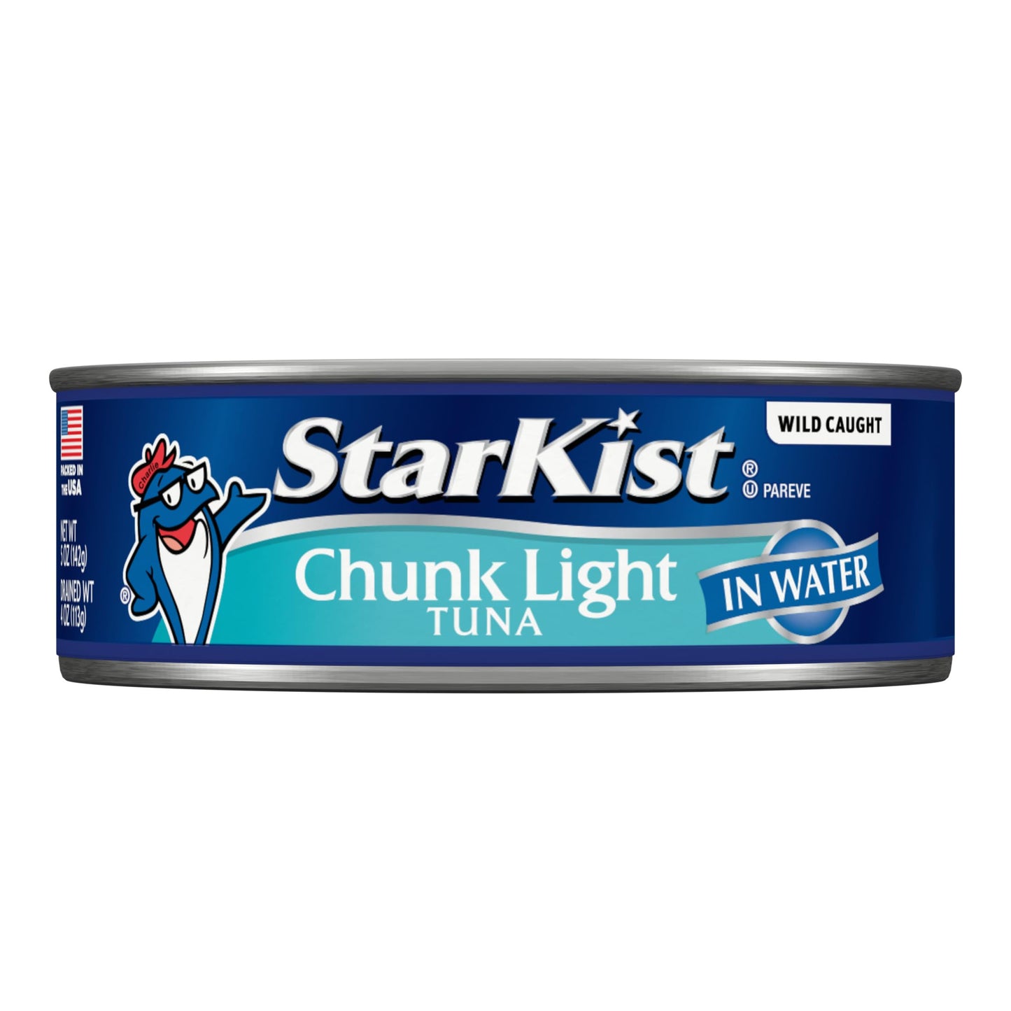 StarKist Chunk Light Tuna in Water, 5 oz (8 Pack) Canned Tuna Fish, Wild Caught, Gluten Free, Ready to Eat, Perfect for Salads, Keto Meals and Snacks, with 20g Protein & 90 Calories Per Serving