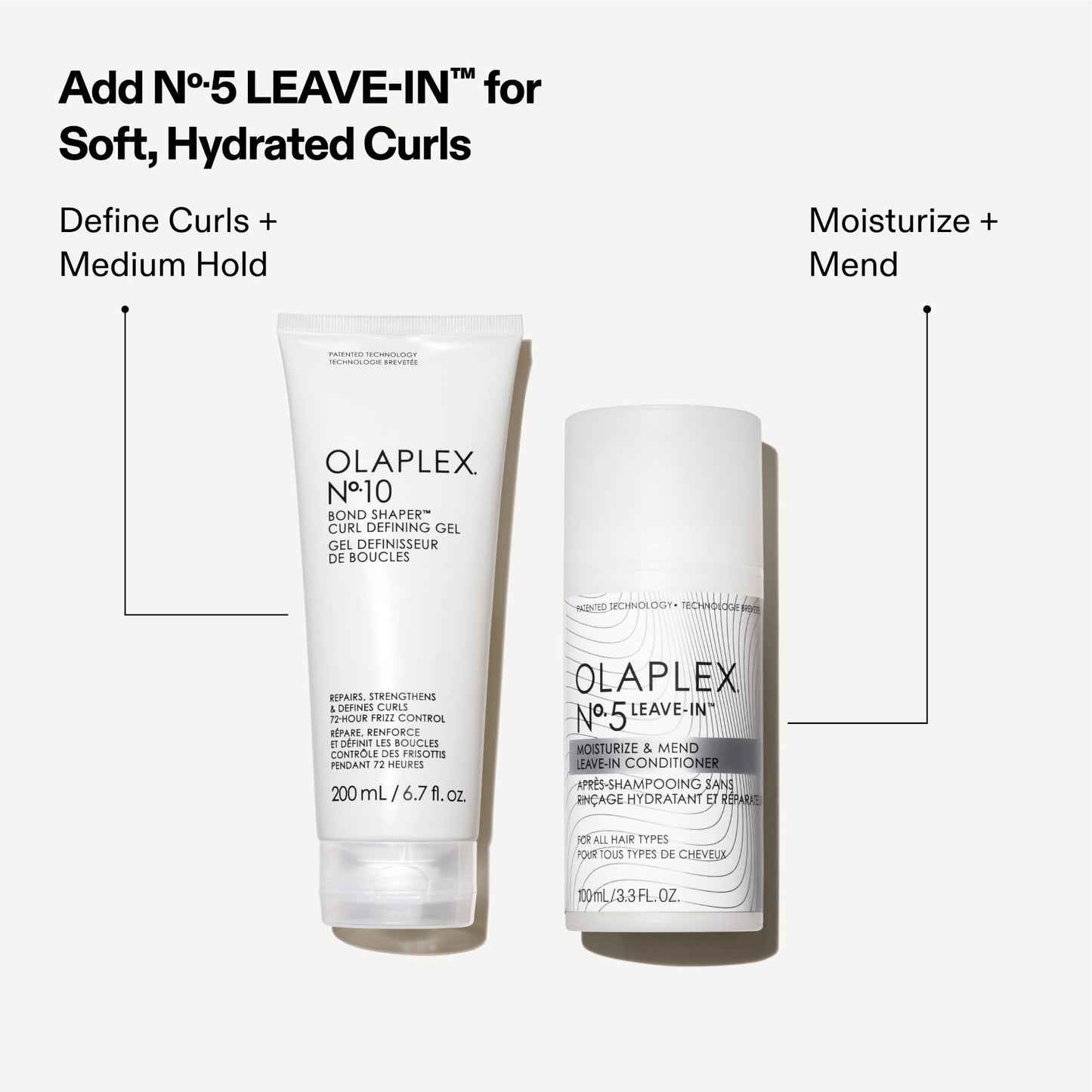Olaplex Nº.10 Bond Shaper™ Curl Defining Gel: Frizz Smoothing Curl Gel | Hydrates, Detangles & Defines Curls | All Day Hold No Residue | For Coily, Curly, and Wavy, 200 mL/Fl Oz