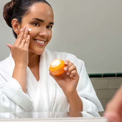 Lancer Skincare Instant Brightening Booster with 30% Vitamin C and Turmeric, Exfoliating Anti-Aging Night Cream, 1.7 Fluid Ounces