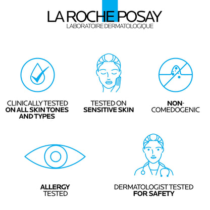 La Roche-Posay Hyalu B5 Pure Hyaluronic Acid Serum for Face, Vitamin B5 + Hyaluronic Acid + Madecassoside, Hydrating Serum Visibly Plumps Skin, Sensitive Skin Safe, Anti Aging, Oil-Free