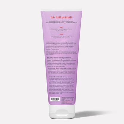 First Aid Beauty - KP Bump Eraser Body Scrub with 10% AHA, Keratosis Pilaris Skin Exfoliator with Glycolic & Lactic acids, Helps Reduce Chicken Skin Bumps, Safe for Sensitive Skin, 2 oz, 3 ct