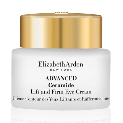 Elizabeth Arden Advanced Ceramide Lift and Firm Eye Cream, Moisturizing Formula for Reducing Undereye Wrinkles, Puffiness and Crow's Feet, 0.5 Oz