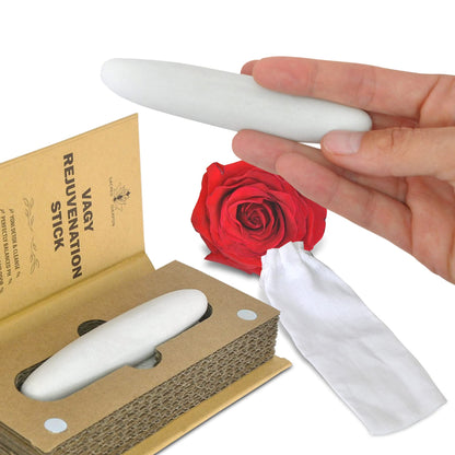 Sacred Weapon Vagy Rejuvenation & Tightening Wand | pH Balance Vaginal Wash & Odor Eliminator | Manjakani & Alum Stone Vagina Tightener, Intimate Deodorant for Women & Exfoliator for Feminine Health