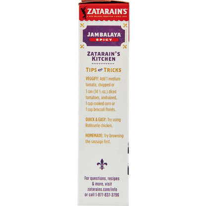 Zatarain's Spicy Jambalaya Mix, 8 oz (Pack of 8)
