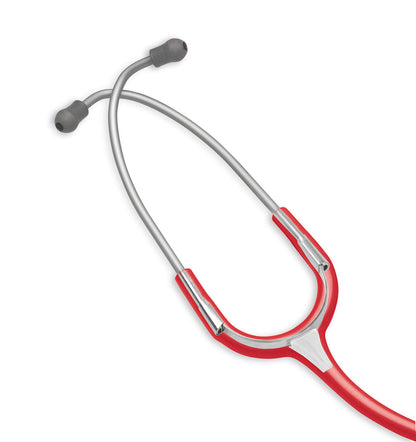 ADC Adscope Lite 619 Ultra Lightweight Clinician Stethoscope with Tunable AFD Technology, Red