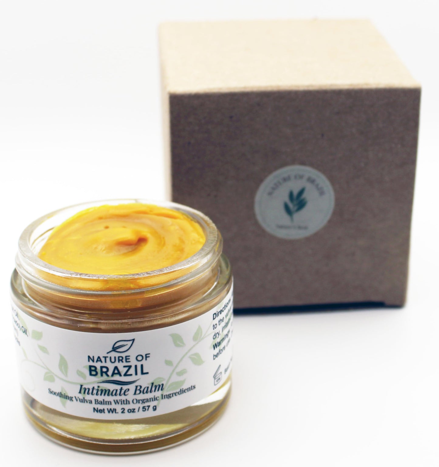 Vulva Balm - Intimate Skin Moisturizer for Dryness, Itching & Menopause Relief - Hormone Free, 100% Natural & Organic Ingredients - 2 oz