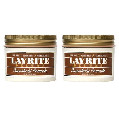 Layrite Deluxe Superhold 4.25 oz 2 pack