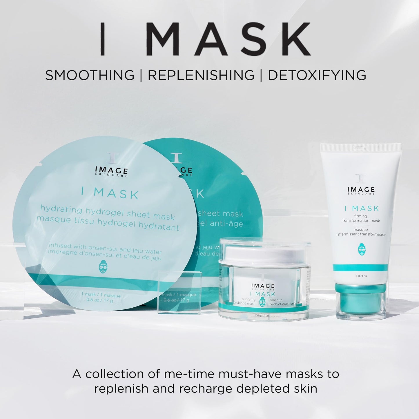 IMAGE Skincare, I MASK Hydrating Hydrogel Sheet Mask, Hyaluronic Acid Hydro Facial Mask, Refreshing, Hydrating and Soothing