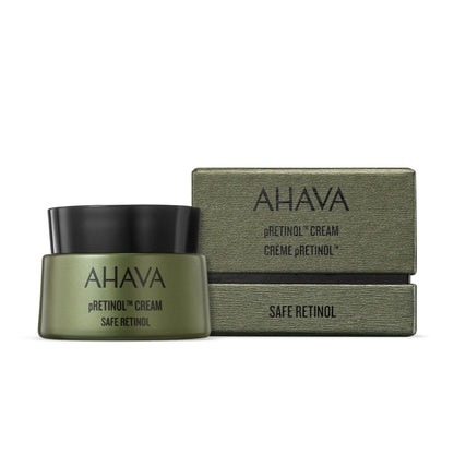 AHAVA pRetinol Cream - Soft, Nourishing, 24/7 Multitasking Cream to Reduce Wrinkles, Smooth Skin & Hydrate, Enriched with Exclusive Safe, Tailor-Made Natural Precursor Retinol & Osmoter, 1.7 Fl.Oz