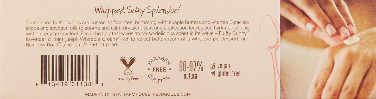 FarmHouse Fresh Skin Saviors Shea Butter Sampler, 3 Count