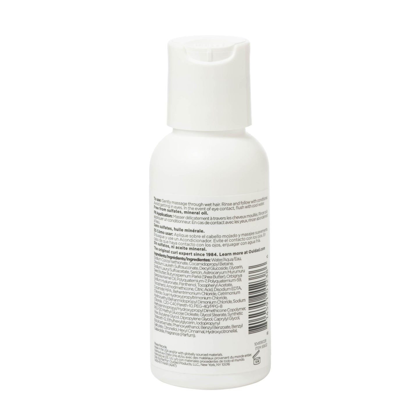 Ouidad Advanced Climate Control Defrizzing Shampoo for Curly Hair – Sulfate-Free Gentle Hair Cleanser with Shea Butter, Locks In Moisture & Locks Out Frizz, Helps Define & Repair Curls, All Curl Types