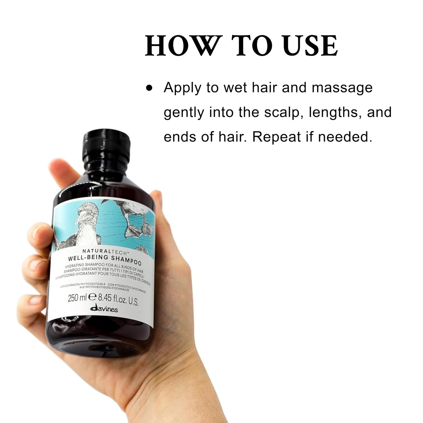 Davines Naturaltech WELLBEING Shampoo & Conditioner, Light And Gentle Cleansing To Moisturize, Protect and Enrich Without Changing Hair's Structure