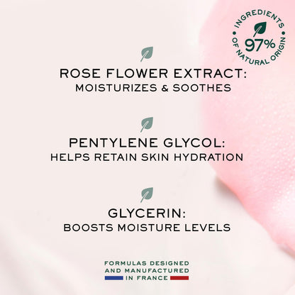 Nuxe Very Rose Hand and Nail Cream, Hydrating & Soothing Hand Moisturizer with Rose Oil Extract, Aloe Vera and Glycerin, 1.7 Fl Oz