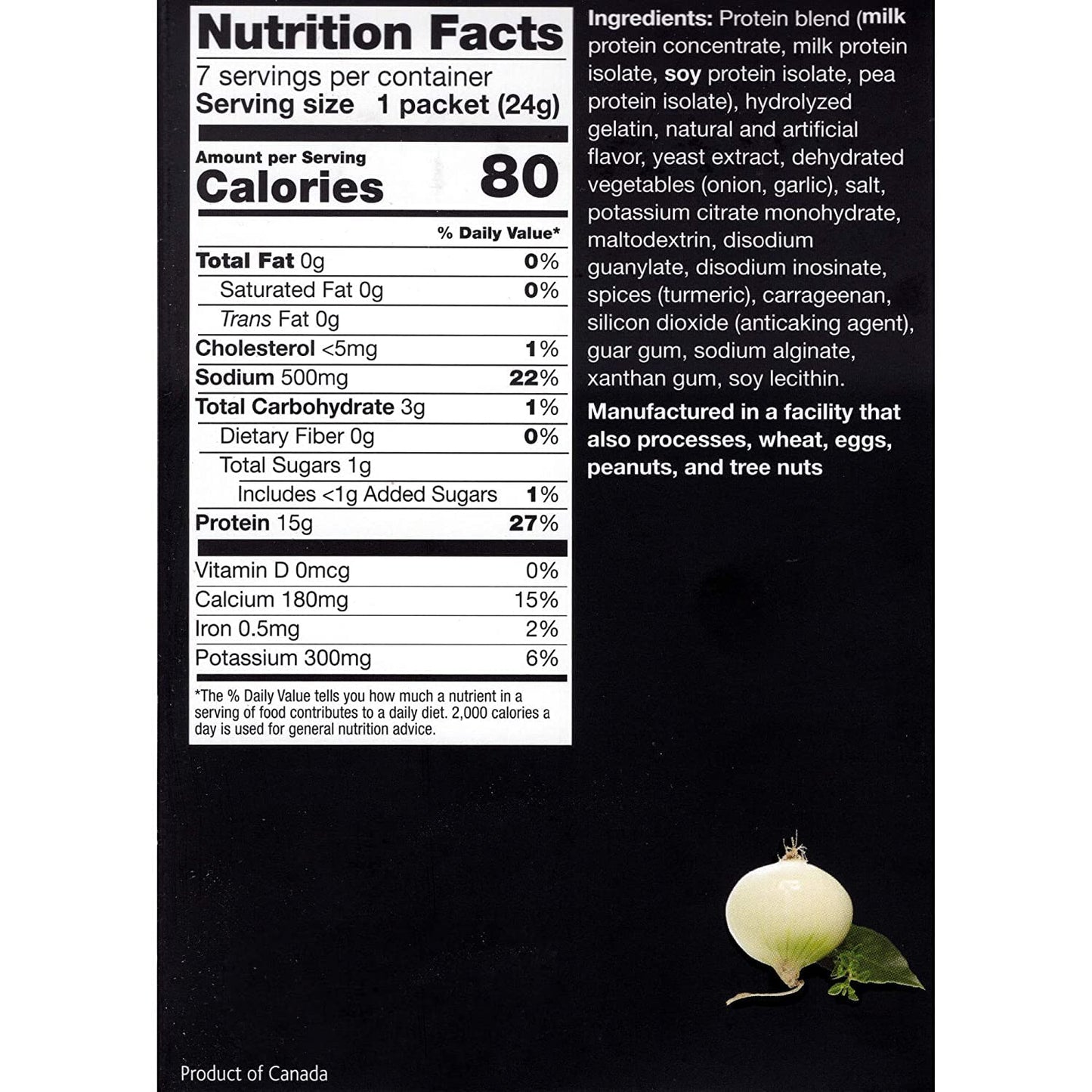 PROTIFIT - High Protein Soup Mix, 15g Protein, Low Calorie, Low Sugar, Low Fat, Low Carb, Ideal Protein Compatible, 7 Servings Per Box (1 Pack, Cream of Chicken)