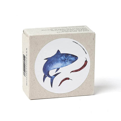 Canned Spiced Tuna Paté by Jose Gourmet, Wild Caught Portuguese Tuna, Tinned Fish Paté, High Protein Sustainable Seafood Snacks, Omega 3, Fair Trade, 75g Can