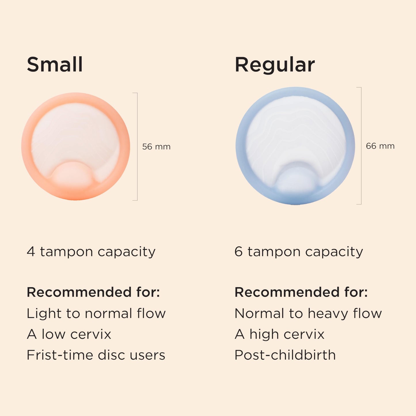 Saalt Menstrual Disc Duo with Steamer – Reusable Period Discs in Two Sizes + Steamer for Easy Cleaning, Sustainable and Comfortable Menstrual Care