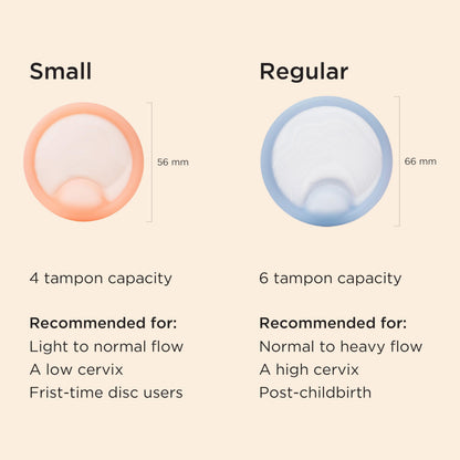 Saalt Menstrual Disc Duo with Steamer – Reusable Period Discs in Two Sizes + Steamer for Easy Cleaning, Sustainable and Comfortable Menstrual Care