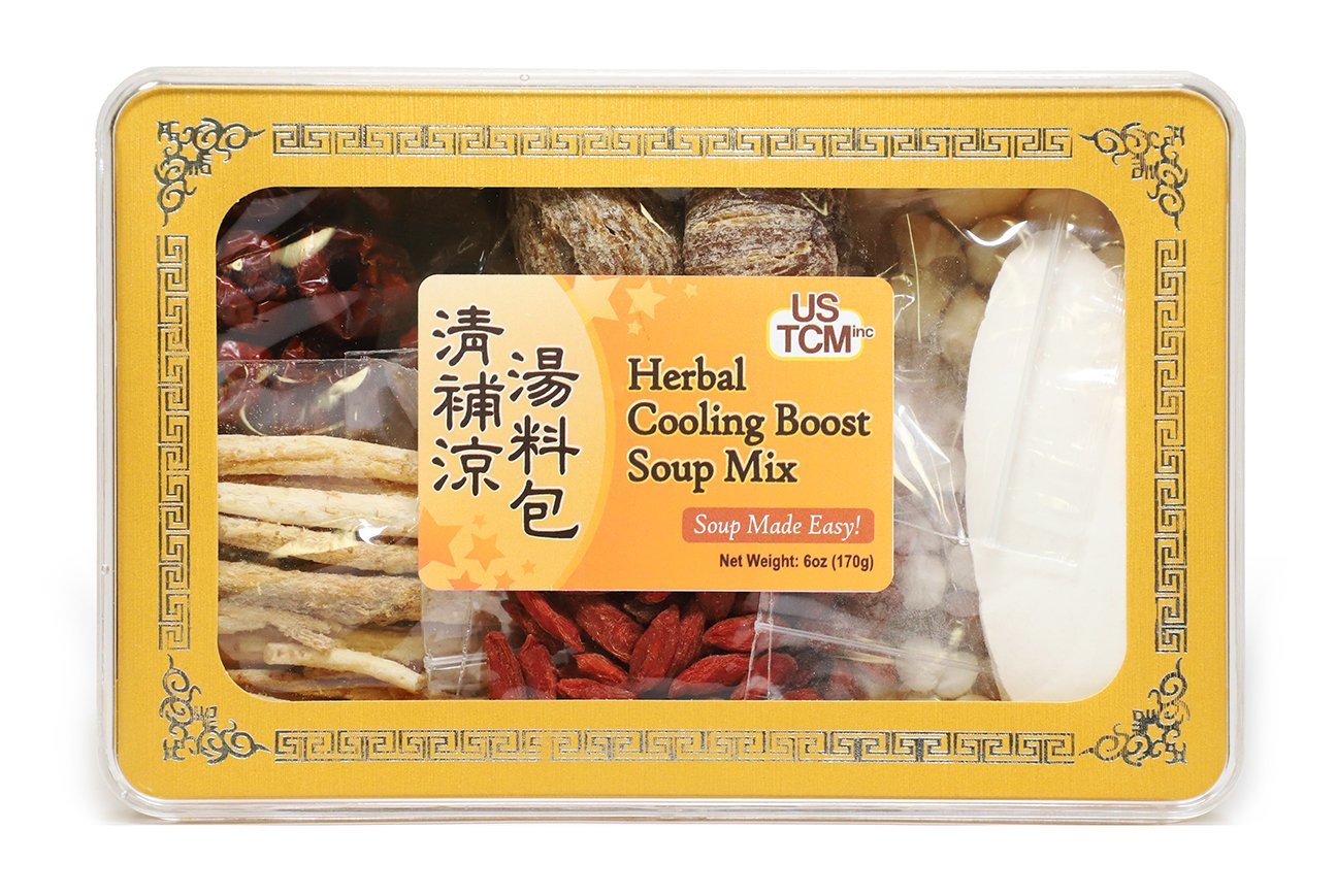 Herbal Cooling Boost Soup Mix Soup Base 清補涼湯料包 Ching bo leung Soup Made Easy! 3-4 Servings 6oz