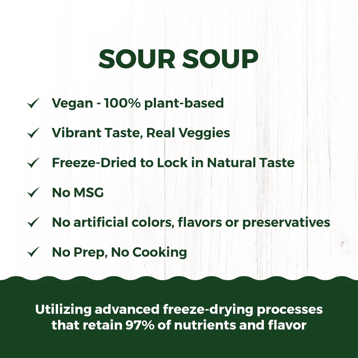 eHerbal Instant Freeze-Dried Sour Tomato Soup Cubes | Authentic Vietnamese Cuisine from Real Fresh Vegetables | Vegan, Quick & Delicious | 10 Servings, 120g (4.23oz)