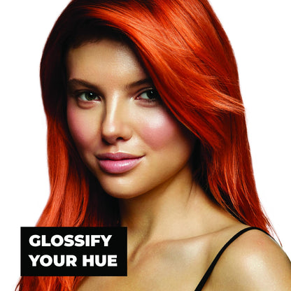 Keracolor High Shine Tinted Hair Gloss, In-Shower Hair Glaze, Sheer Color-Enhancing Glossing Treatment, Copper, 8 Fl Oz