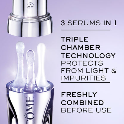 Lancôme Rénergie H.C.F. Triple Serum - Hyaluronic Acid Serum for Visible Correction of Anti Aging Signs & Dark Spots - With Vitamin C+, Niacinamide & Ferulic Acid