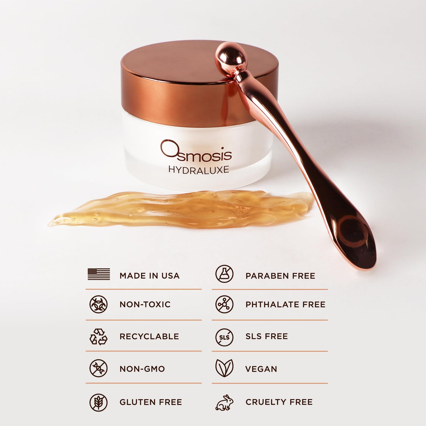 OSMOSIS HYDRALUXE Firming Gel Mask, Anti-Aging Hydrating Facial Masque with Aloe and Cucumber Extract, 1 Fl Oz