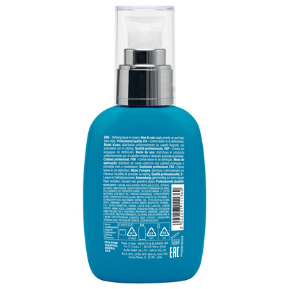 Alfaparf Milano Semi Di Lino Curl Defining Cream - Hair Styling Curl Activator - Replenishes Hair Hydration with Flaxseed Oil & Vitamin E - Lightweight, Vegan Hair Care (4.23 oz)