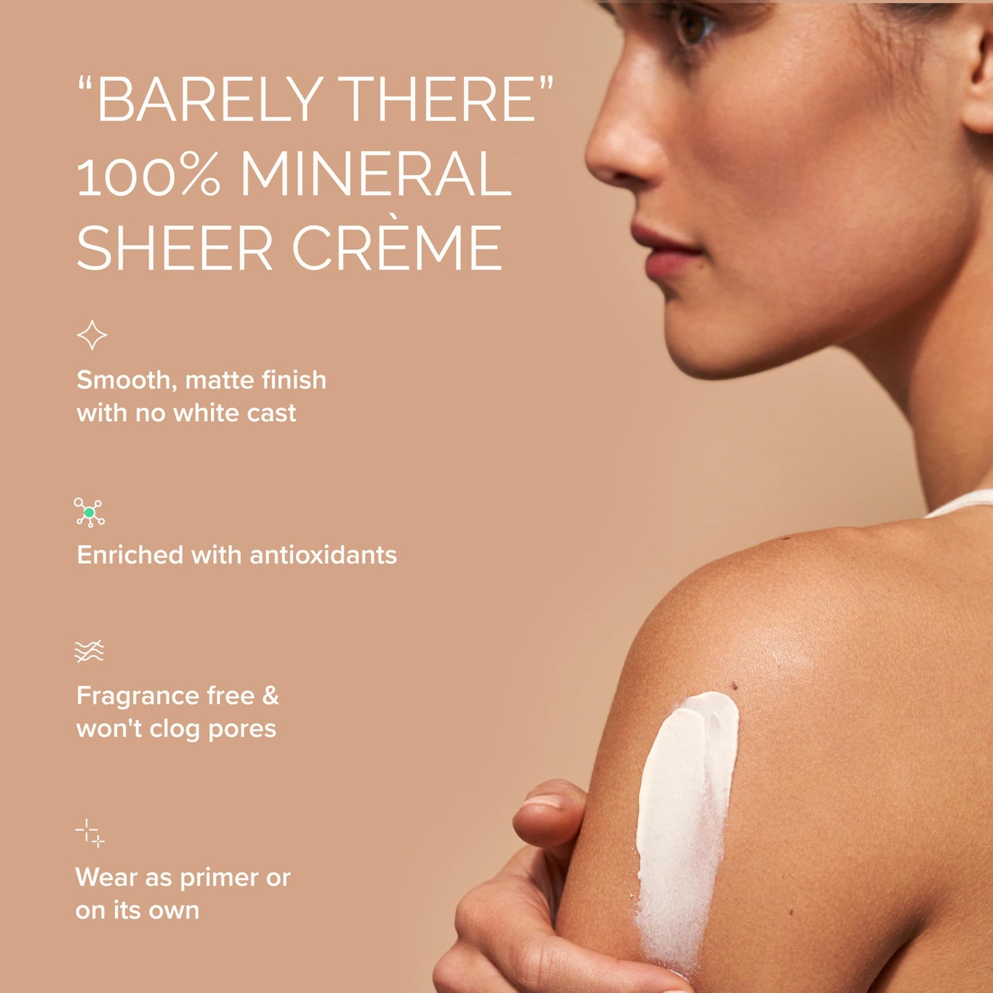 MDSolarSciences Mineral Crème SPF 50 Sunscreen for Face – Water-Resistant, Broad Spectrum UV Protection – Blendable Micronized Zinc Oxide – Smooth, Natural Matte Finish