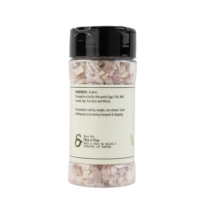 Olive & Vine Freeze Dried Shallots, Subtle Sweetness, For Sauces & Dressings, Rich Tradition, Authentic Taste, For Global Recipes (0.64 Ounce, Shallot)