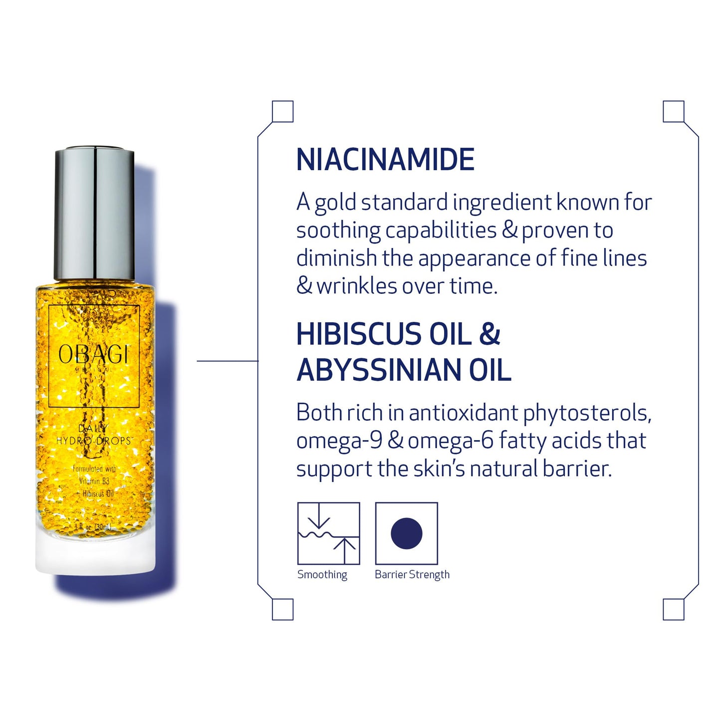 Obagi Daily Hydro-Drops Hydrating Facial Serum for Dry Skin