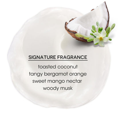 Bain de Terre Coconut Papaya Ultra Hydrating Conditioner, Moisture Quench for Dry, Damaged Hair, with Argan & Monoi Oils, Paraben-Free, Color-Safe, Vegan