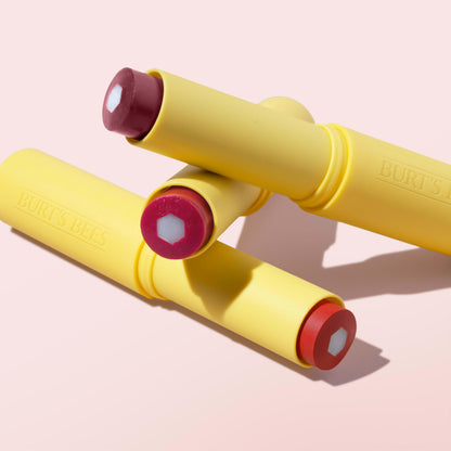 Burt’s Bees Tinted Boosted Balm, Misty Mauve, Hydrating Tinted Lip Balm with Vitamin C, E, and F Core, 24 Hour Lip Moisturizer with Responsibly Sourced Beeswax, 100% Natural Origin, 1 Count, 0.16oz
