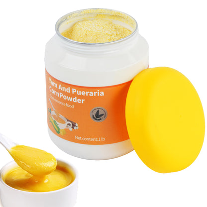 Corn Powder，Corn Soup，Chinese Soup Powder,453g Yam And Pueraria,Ready-To-Eat Breakfast Porridge, Chinese Can(1pcs)