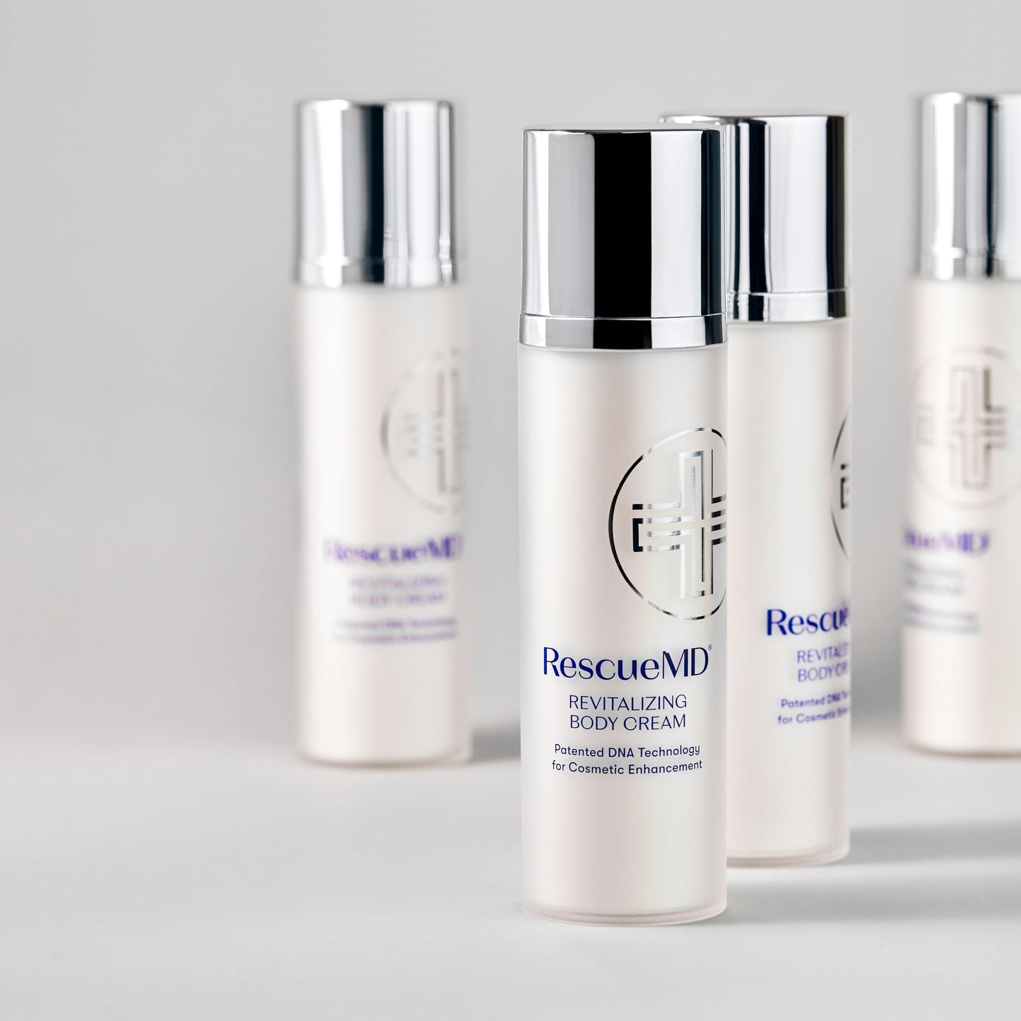 RescueMD Revitalizing Body Cream, Hydrating, Smoothing, Anti-Aging Body Treatment, 120mL