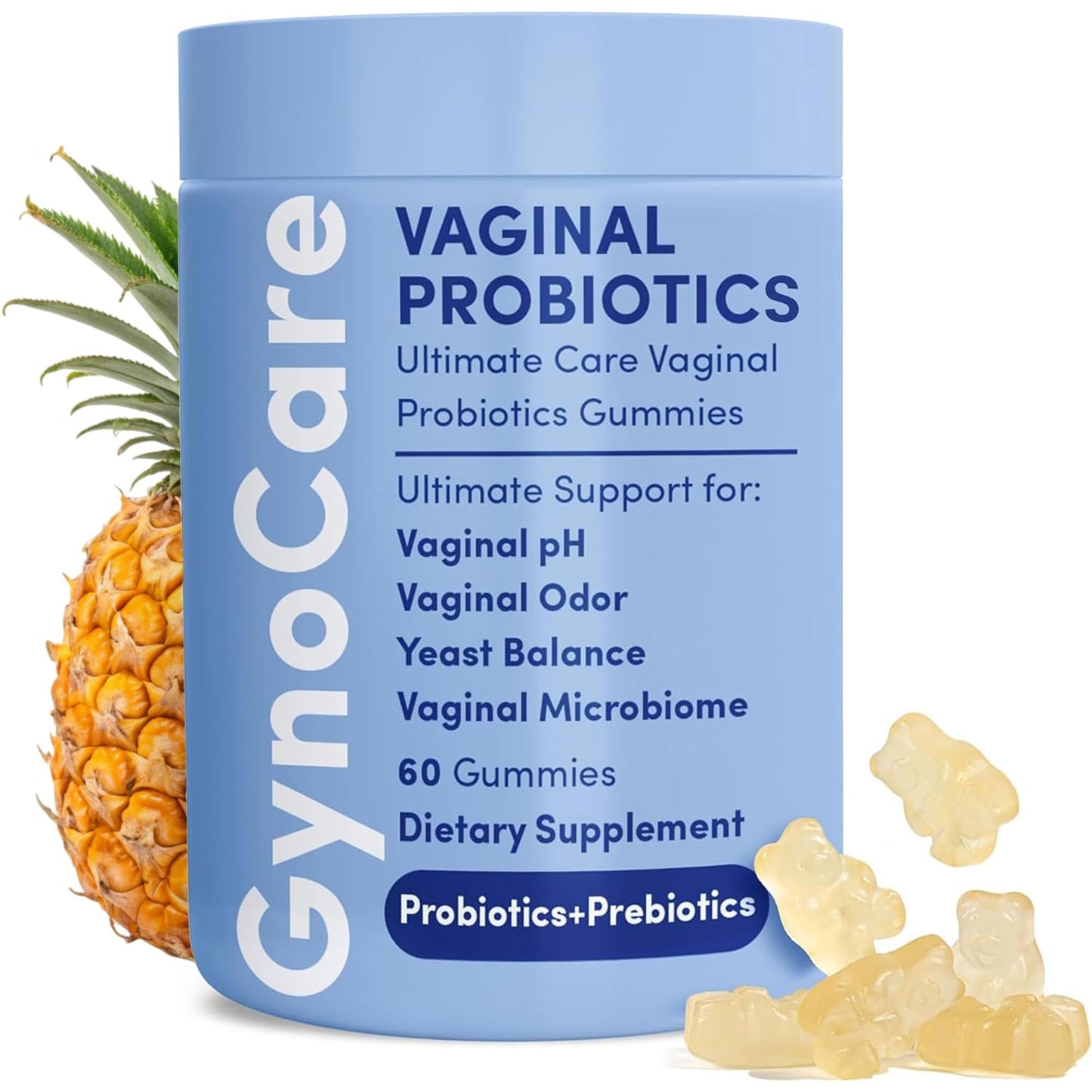 Feminine Wellness Bundle: Vaginal Moisture Support Supplement + Vaginal Probiotic Gummies – Dual Solution for Intimate Comfort and pH Balance