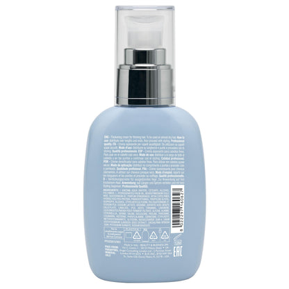Alfaparf Milano Semi di Lino Density Thickening Cream for Thin Hair - Thermal Protection - Builds Body, Plumps Hair - Volumizing Hair Product – Revitalized, Youthful, Thicker Hair - Vegan (4.23 Oz)