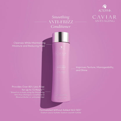 CAVIAR Anti-Aging Smoothing Anti-Frizz Conditioner| For Medium, Thick Hair | Smooths Hair, Tames Frizz | Sulfate Free