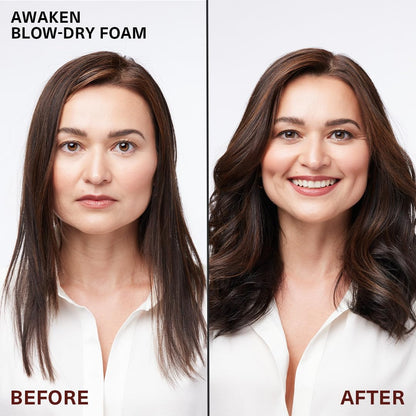 SURFACE Hair Awaken Thickening Blow Dry Foam, Protect, Strengthen Fine & Fragile Hair, 5 Fl. Oz.