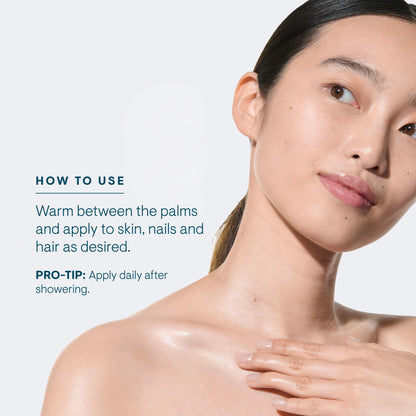ELEMIS Japanese Camellia Body Oil Blend | Luxuriously Lightweight Body Oil Nourishes, Conditions, and Softens Stretch Marks and Postpartum Skin | 100 mL