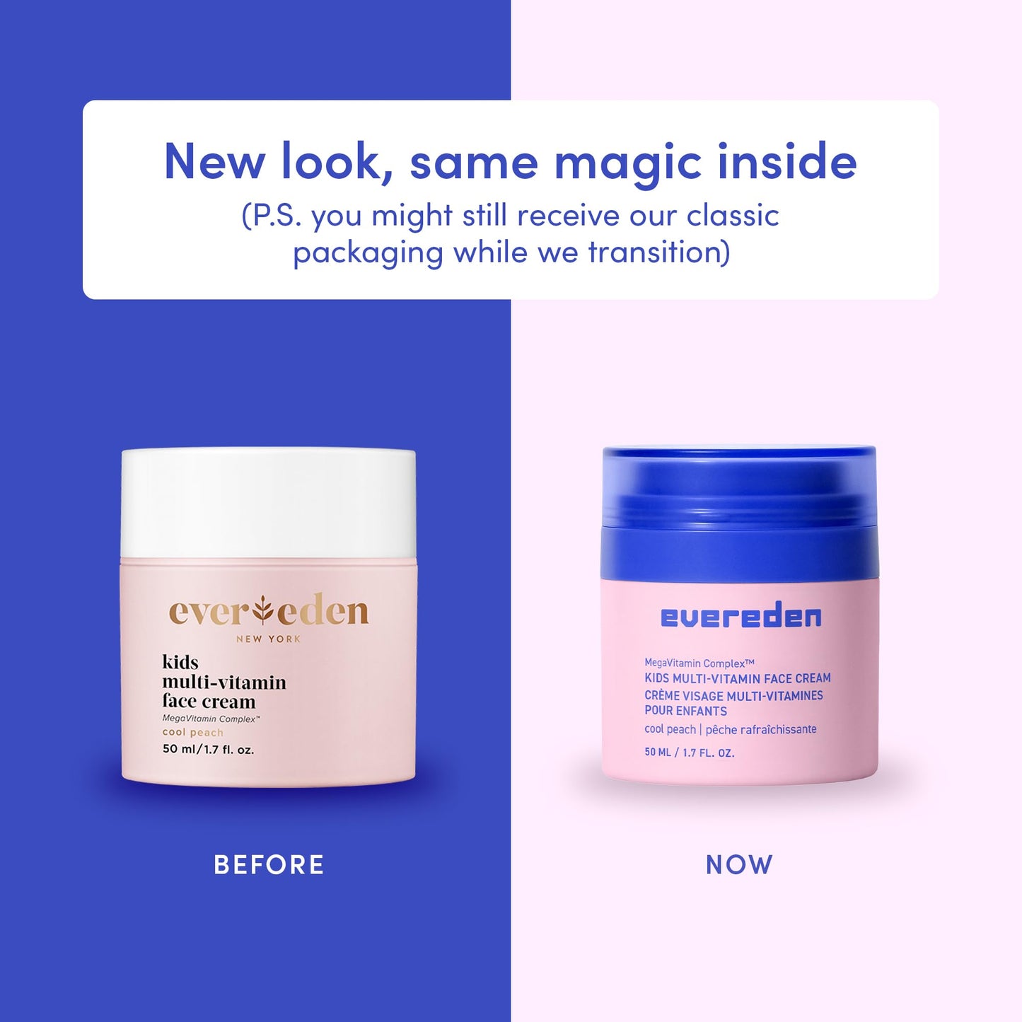 Evereden Kids Face Cream: Cool Peach, 1.7 oz. | Face Lotion | Clean and Non-Toxic Face Moisturizer | Skin Care for Kids