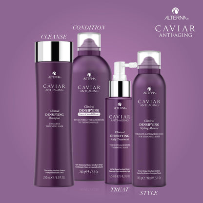 CAVIAR Anti-Aging Clinical Densifying Shampoo | For Fine, Thinning Hair | Thickens Hair, Protects Scalp | Sulfate Free