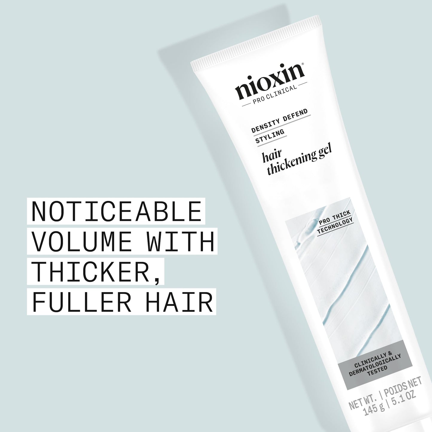 Nioxin Density Defend Hair Thickening Gel | For Volumizing and Fuller Hair| No Stickiness or Stiffness | 5.1 Fl Oz