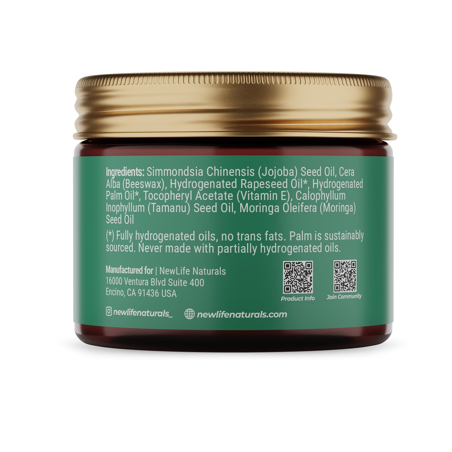 NewLife Naturals JButter Vulva Balm Butter - Menopause Support, Postpartum Essentials, Intimate Skin Care Feminine Dryness Itching Irritation - All Natural Vulva Moisturizer Women Estrogen Free - 2oz