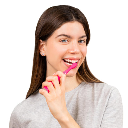 FOREO ISSA 4 Smile Electric Toothbrush – Compact & Travel-Friendly, 4-in-1 Hybrid Brush Head, Tough on Plaque, Long Battery Life (265 Days), 6-Month Brush Head Replacement