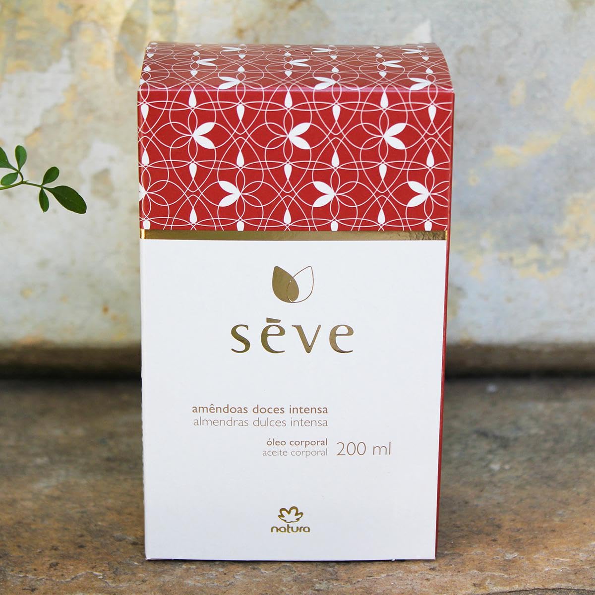 Linha Seve Natura - Oleo Corporal Amendoas Doces Intensa 200 Ml - (Natura Seve Colletion - Intense Sweet Almonds Body Oil 6.76 Fl Oz)
