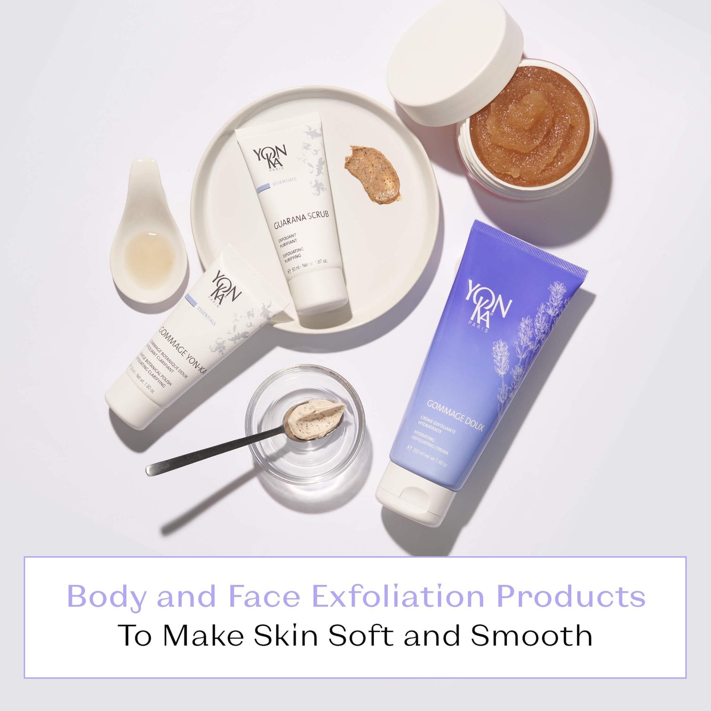 Yon-Ka Gommage Peeling Gel | Gentle Facial Exfoliator to Brighten and Balance | Help Tighten Pores and Reduce the Look of Redness | Paraben-Free | 1.80 oz
