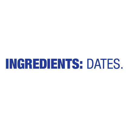 Dole California Whole Pitted Dates, Dried Fruit, Gluten Free Snack, 8 Oz Bag